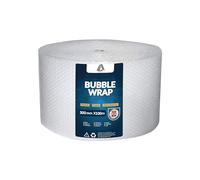 Aspect Bubble Wrap - 300MM X 100M - For Moving House | Large Bubble Wrap Roll for Easy Packing, Office and Industrial Use