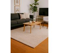 Aspect Furniture Cosy Plush Modern,thick,soft Shaggy Rug, Beige