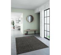 Aspect Furniture Cosy Plush Modern,thick,soft Shaggy Rug, Black/cream Mix,