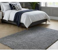 Aspect Furniture Cosy Plush Soft Shaggy Rug,grey/black/cream
