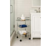 Aspect Furniture Lucy 3 Tier Bathroom/kitchen/beauty Salon/office Storage Trolley W Handles