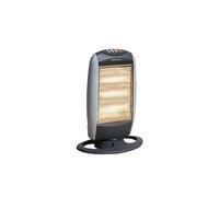 Aspect Halogen Heater | Wide Angle Oscillation | Extra Thermal Cut-out Fuse with 3Heat Setting | Safety Tip Over Switch, Ideal for Home (1200 Watts)