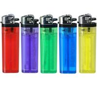 Aspect Multipurpose Disposable Lighters Pack of 20, Multipack Windproof Adjustable Long Lasting Flame, Child Safe Pocket lighters, Gas Lighters Use for Camping, Outdoor BBQ, Candle