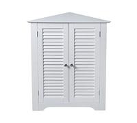 ASPECT Odense Bathroom Corner Storage Cabinet, White, 66.5x47x79.5cm