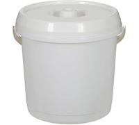 Aspect Ultimate 14 Litre Nappy Bucket with Lid - Trusted Diaper Disposal Solution deals with unpleasant odors and mess (Cream)