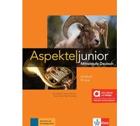 Aspekte junior b1+, edición híbrida allango: Mittelstufe Deutsch. Kursbuch mit Audios inklusive Lizenzschlüssel allango (24 Monate)