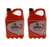 ASPEN 2-Stroke Alkylate Petrol Special Fuel 2 x 5 Litres Economy Set 10 Litres