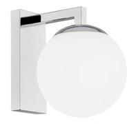 ASPEN CHROM/WHITE WALL LIGHT LAMP WALL LAMP NT 1X E27/15W IP20