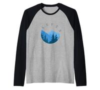 Aspen Colorado Crewneck Aspen Vintage Inspired Raglan Baseball Tee