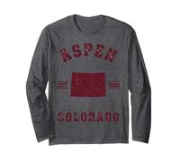 Aspen Colorado Est 1880 Vintage Long Sleeve T-Shirt