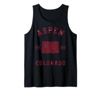 Aspen Colorado Est 1880 Vintage Tank Top