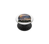 Aspen Colorado Ski Resort Winter Adventure PopSockets Adhesive PopGrip