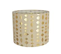 Aspen Creative 31097, Transitional Drum (Cylinder) Shaped Spider Construction Lamp Shade in Beige, 12" Wide (12" x 12" x 10")