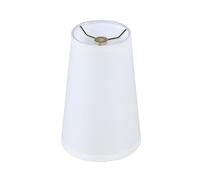 Aspen Creative 32164 Transitional Empire Shape Spider Construction Lamp Shade in Off White, (4 1/4" x 6" x 9")