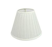 Aspen Creative 59101A, Transitional Pleated Empire Shape UNO Construction Lamp Shade in Off White, 10" Wide (5" x 10" x 8")