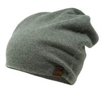 Aspen - Double Layer Beanie Hat - 100% Cashmere - Made in Nepal - Olive