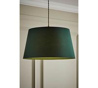 Aspen Forest Green Tapered Easy Fit Pendant Lamp Shade ValueLights Bottle Green Medium