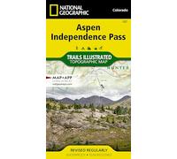 Aspen, Independence Pass Map: Trails Illustrated: 127 (National Geographic Maps: Trails Illustrated)