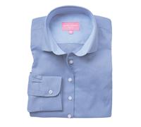 Aspen Long Sleeve Oxford Shirt Brook Taverner Mid Blue 16