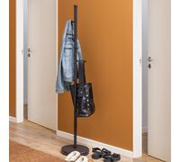 Aspen Matt Black Coat Hanger