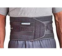 Aspen Medical Products Aspen Quikdraw PRO Back Brace Back Braces for Lower Back Pain Women Lumbar Back Brace Back Support Belt for Men Lumbar Support BeltÃ‚ (Black Large Belly Size 36"-42")