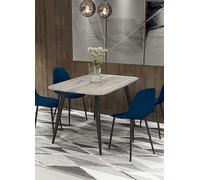 Aspen Rectangular Dining Table Black