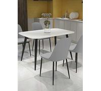Aspen Rectangular Dining Table Black