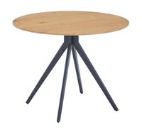 Core Products Aspen Round Dining Table - White And Black, White