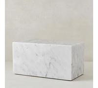 Aspen Studio AspenStudio Carrara Marble Real Urn Genuine Marble Urn for Human Adult Cremation Ashes Decorative urn