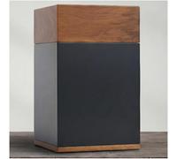 Aspen Studio Black Walnut Wooden Urn for Human Cremation Ash, Handcrafted with Suede Lining, TSA Approved, 235 Cubic Inches