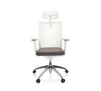 ASPEN WHITE PRO - Professional Office Chair Grey / white