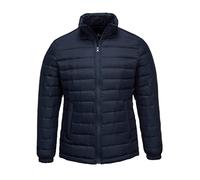 Aspen Women's Lightweight Water-Resistant Insulated Baffle Jacket Thick Warm Down Coat with Thermal Lining, Adjustable Hem, Zip Pockets & Elasticated Cuffs (UK, Alpha, L, Regular, Regular, Navy)