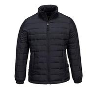 Aspen Women's Lightweight Water-Resistant Insulated Baffle Jacket Thick Warm Down Coat with Thermal Lining, Adjustable Hem, Zip Pockets & Elasticated Cuffs (UK, Alpha, S, Regular, Regular, Black)
