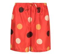 ASPESI polka-dot drawstring shorts - Red S-M