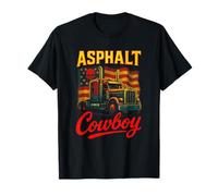 Asphalt Cowboy - Trucker Passionate Big Rigs T-Shirt
