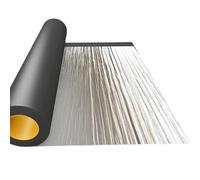 Asphalt Roofing Felt Adhesive for Sheds, Roof Felt Roll Repair Tape, Roofing Sheets Waterproof Aluminum Foil, Shed Membrane Thermal Insulation for Walls Roofs Floors Lofts Garden(20x197inch)