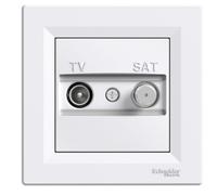 Schneider Electric EPH3400121 Antenna TV/Sat End - White