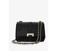 Aspinal Of London Womens Aspinal Of London Lottie Grained-Leather Shoulder Bag Black