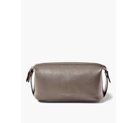 Aspinal of London Womens Charcoal Mount Street Leather Washbag