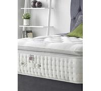 Alpaca Silk 3000 Pocket Pillowtop Mattress Aspire White Small Single