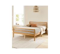 Alpine Bed Frame Aspire Light Oak King