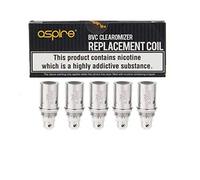 Aspire BVC coils 1.8 ohm 5 pcs for K1 K2 CE5 CE5-S ET Vivi Nova Mini Vivi Nova Maxi Mini E-Pen atomiser Stealth K Lite Kit-Nicotine Free