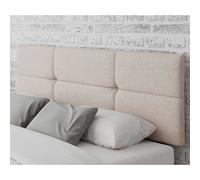 Aspire Caine Saxon Twill Fabric Headboard Natural