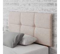 Aspire Caine Saxon Twill Fabric Headboard Natural