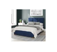 Aspire Caine Plush Velvet Fabric Ottoman Bed