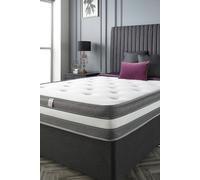 Aspire Cashmere 1000 Pocket Tufted Mattress In White White Double