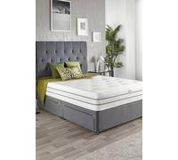 Aspire Cool 1000 Pocket+ Tufted Mattress In White White Small Double