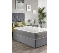 Aspire Cool Touch Diamond Memory Foam & Bonnell Spring Hybrid Mattress, Size Single
