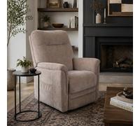 Aspire Dual Motor Riser Recliner Armchair (1 Seater) One Size Acier