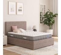 Aspire Dynamic Airflow Pocket Sprung & Natural Fillings Mattress- Single, White